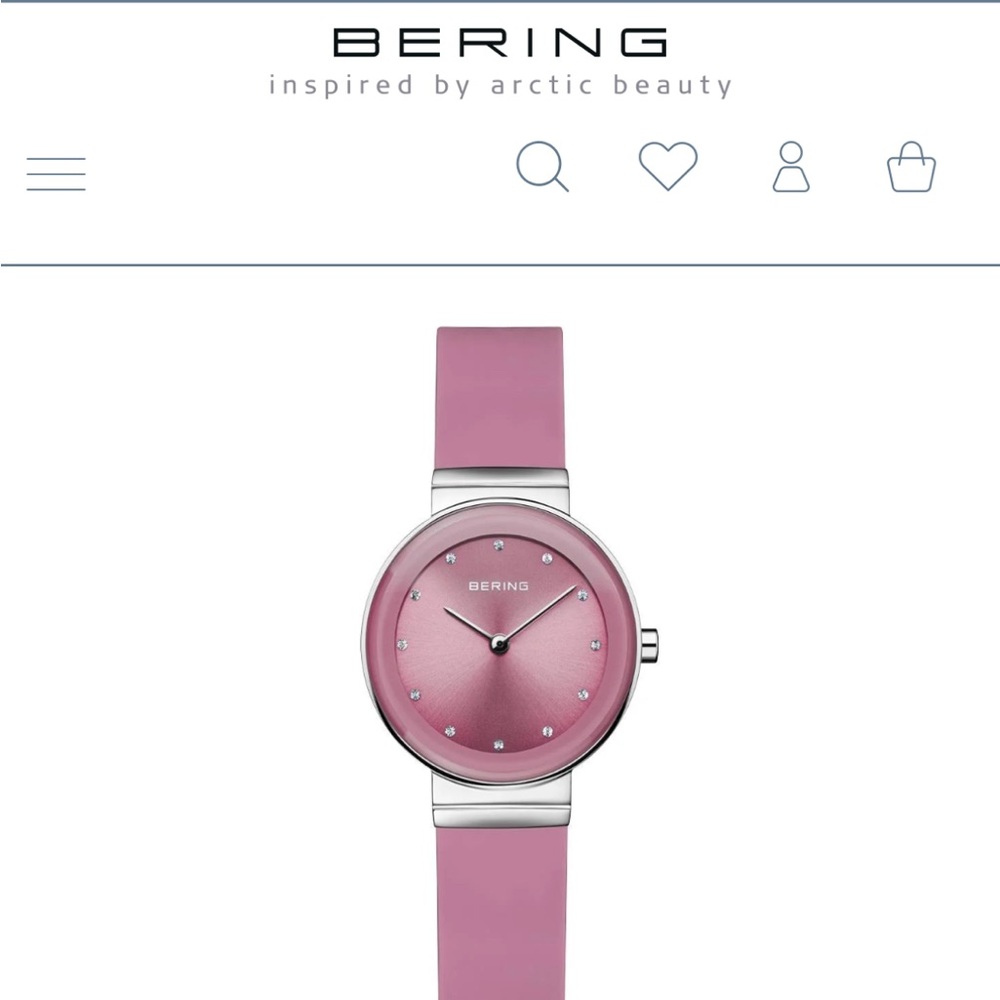 Bering Women's Pink Watch‎